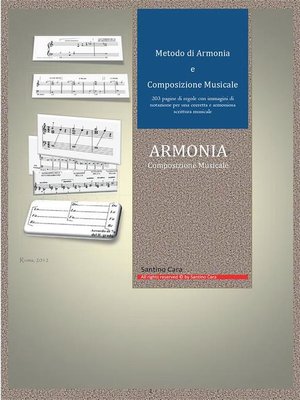cover image of Metodo di Armonia e Composizione Musicale